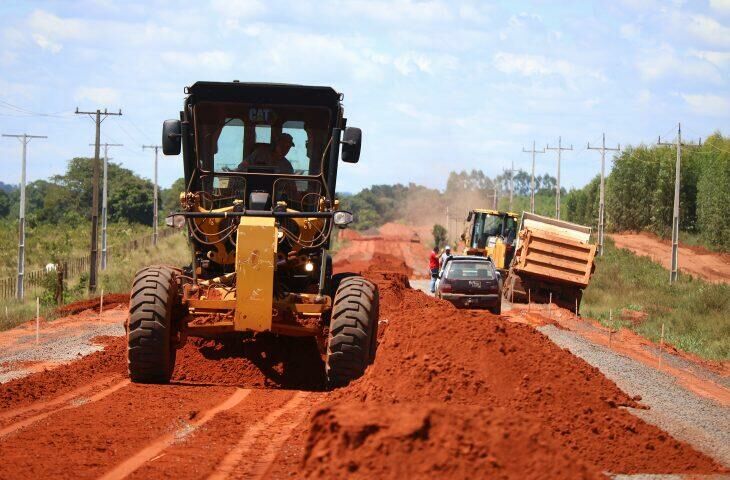Imagem de compartilhamento para o artigo Obras em rodovias encurtam caminho entre Ribas e Camapuã em MS da MS Todo dia
